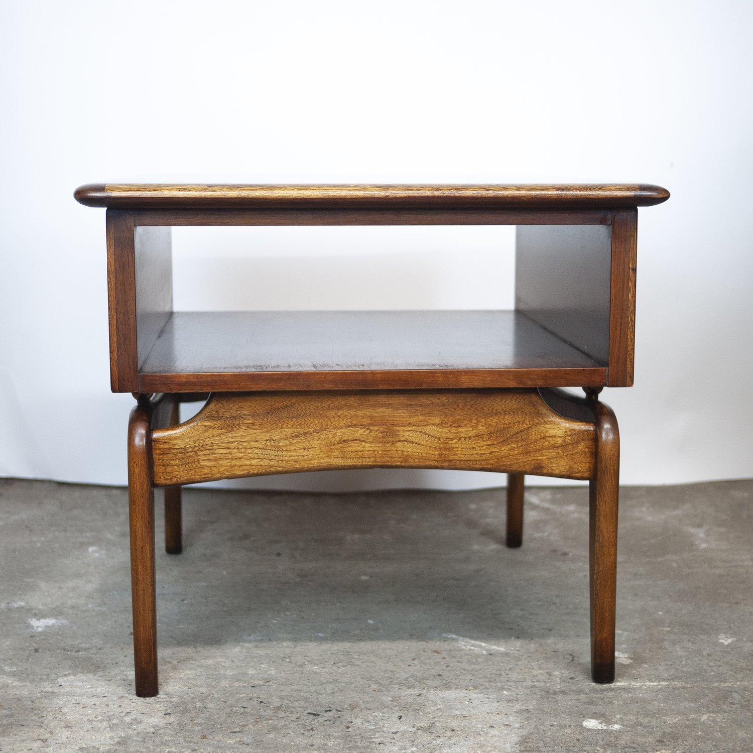 Walnut Perception Coffee Table by Lane, 1960s