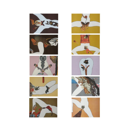 Åke Arenhill, Tio visor i bild om den förlorade sinnligheten, Collection of 10 lithographs