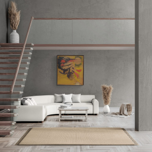 Vintage 1960s abstract painting