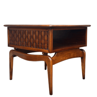 Walnut Perception Coffee Table by Lane, 1960s