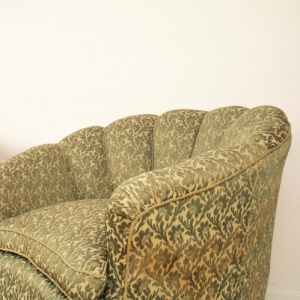 Pair of Giò Ponti Style Shell Armchairs for Home & Garden