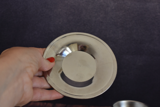 Metal Espressso Cup Set of 2, 1960s