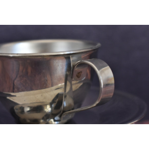 Metal Espressso Cup Set of 2, 1960s