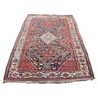Middle Eastern Shiraz Rug, 1950s