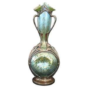 Art Nouveau Vase by Moritz Hacker and Johann Loetz Witwe, 1900s