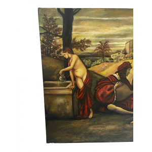 vintage old master painting after Titian