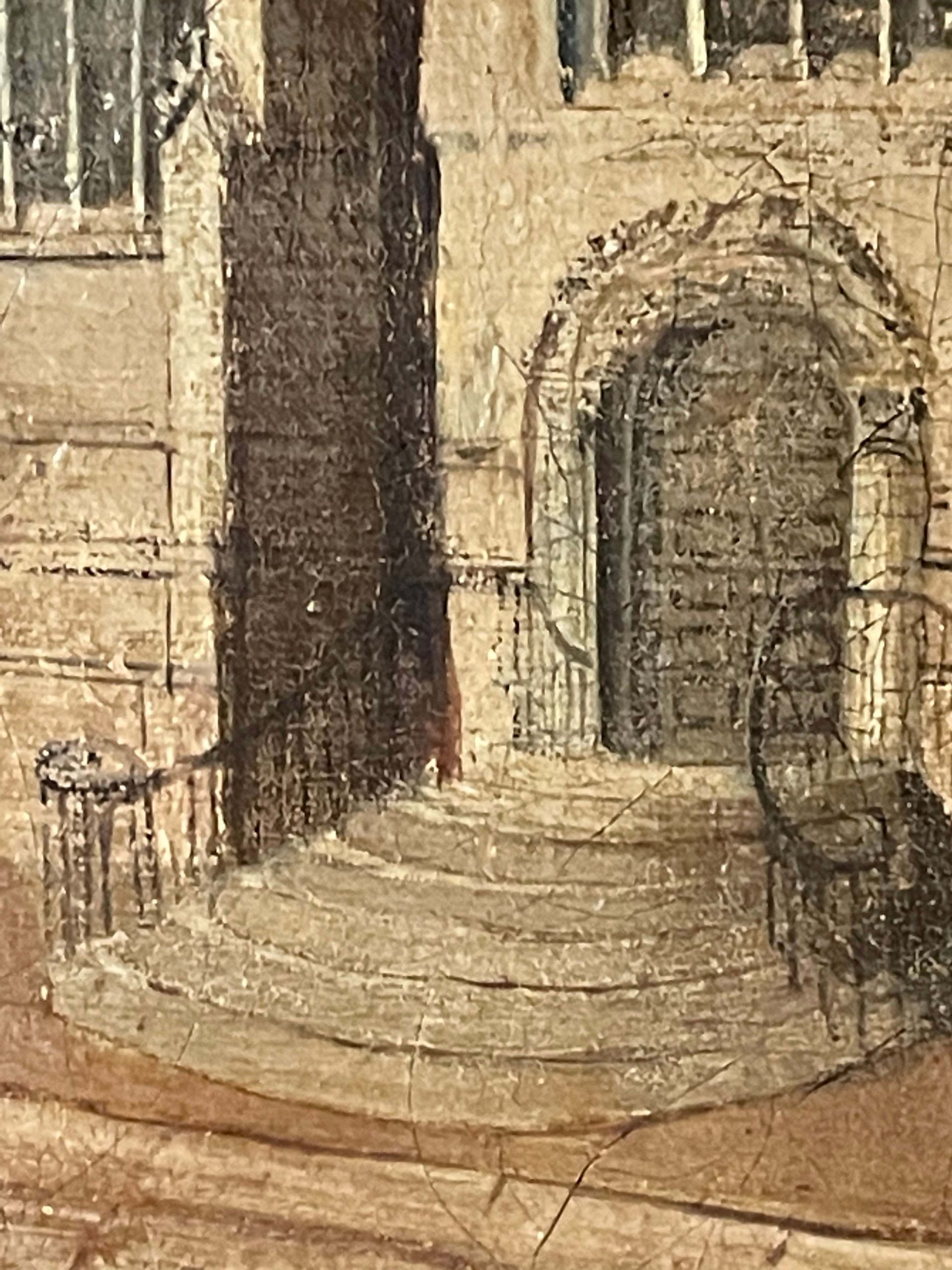 Early 19th century painting of Wakefield Yorkshire