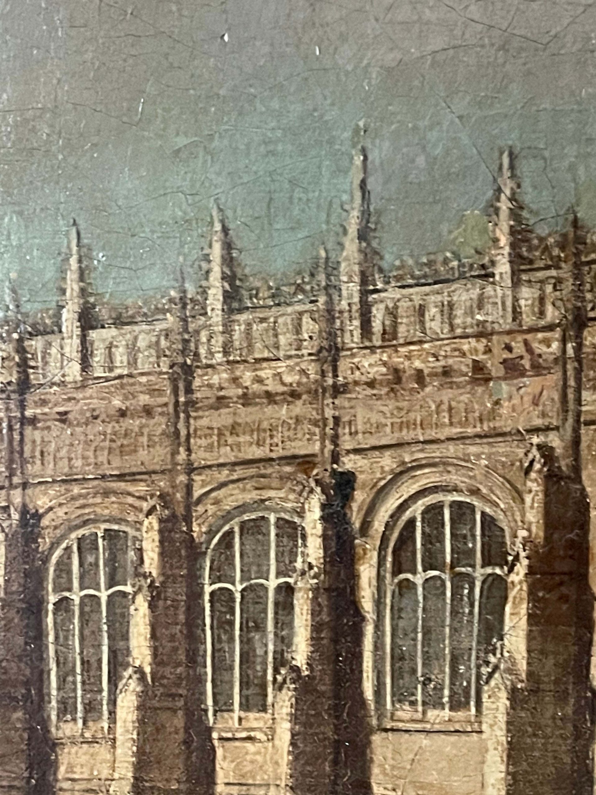 Early 19th century painting of Wakefield Yorkshire