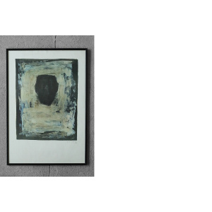 Alain Winance, Composition, Color lithograph, 1990s, Framed