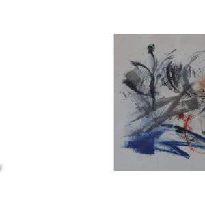 Paul Holsby, Color Lithograph, 1962, Framed