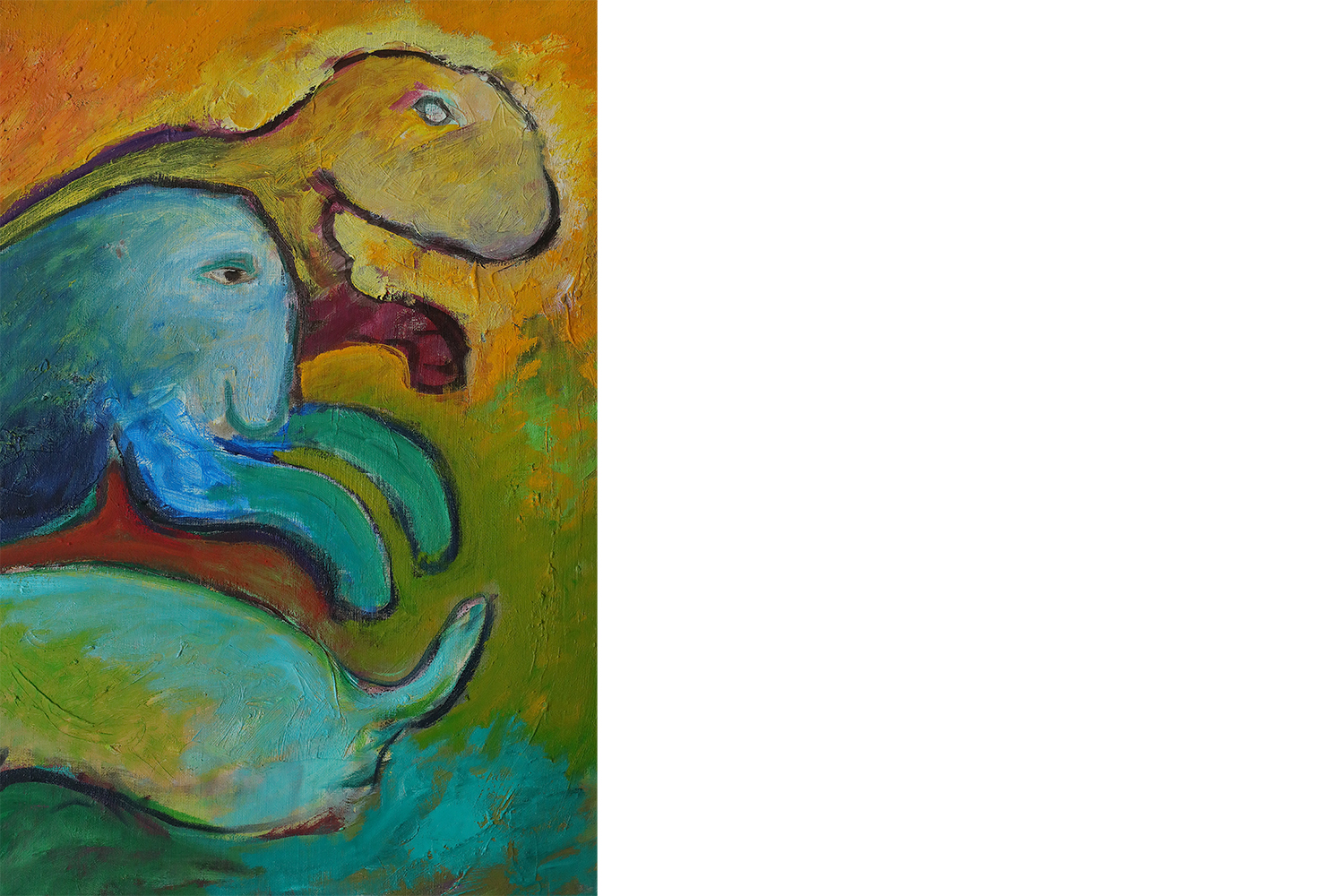 Lennart Lilja, Oil on Canvas, 1950s