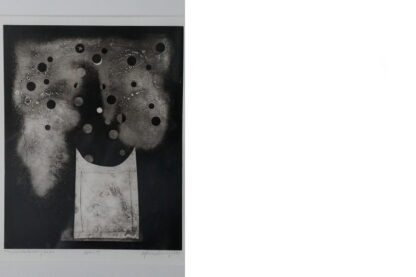 Bertil Lundberg, Bukett, Etching, 1980, Framed - Image 4