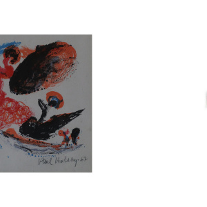 Paul Holsby, Spansk dans, Color Lithograph, 1967, Framed