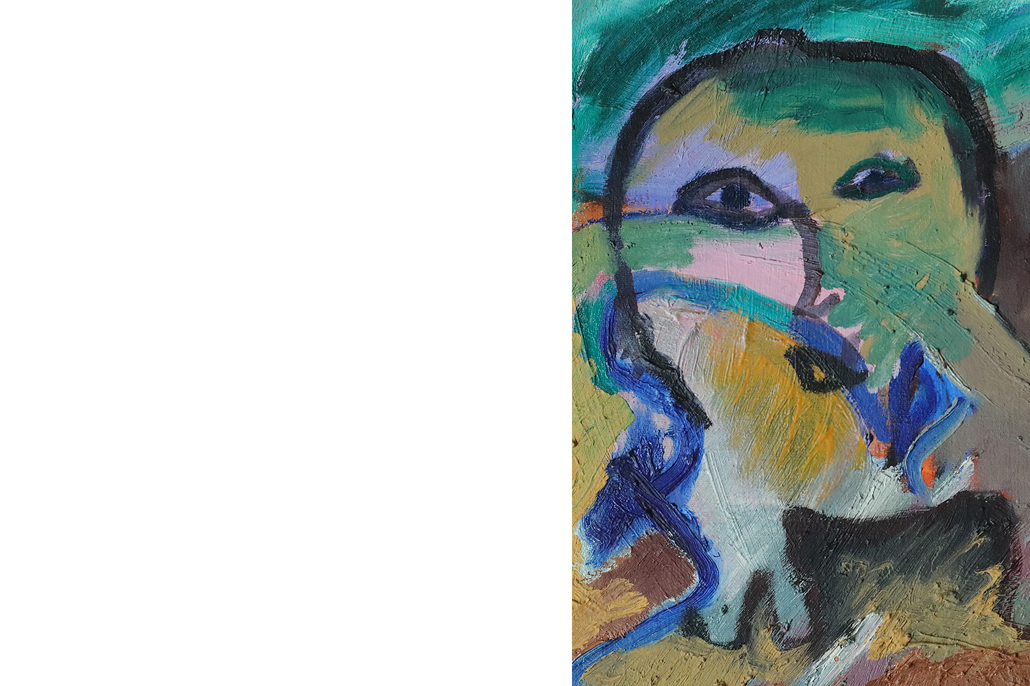 Lennart Lilja, Oil on Canvas, 1950s