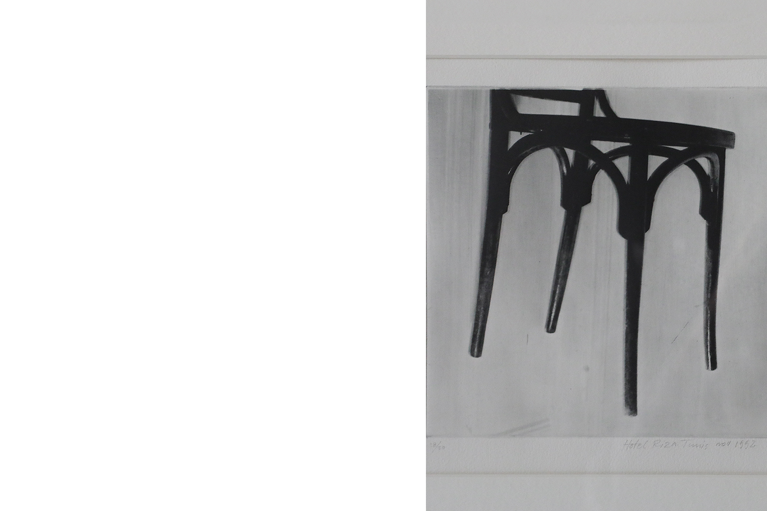 Pär Broman, Hotel Ritz Tunis, Photo etching, 2001