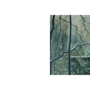 Bernard Gantner, Lac Hivernal Aux Voges, Lithograph on Woven Paper, 1970s