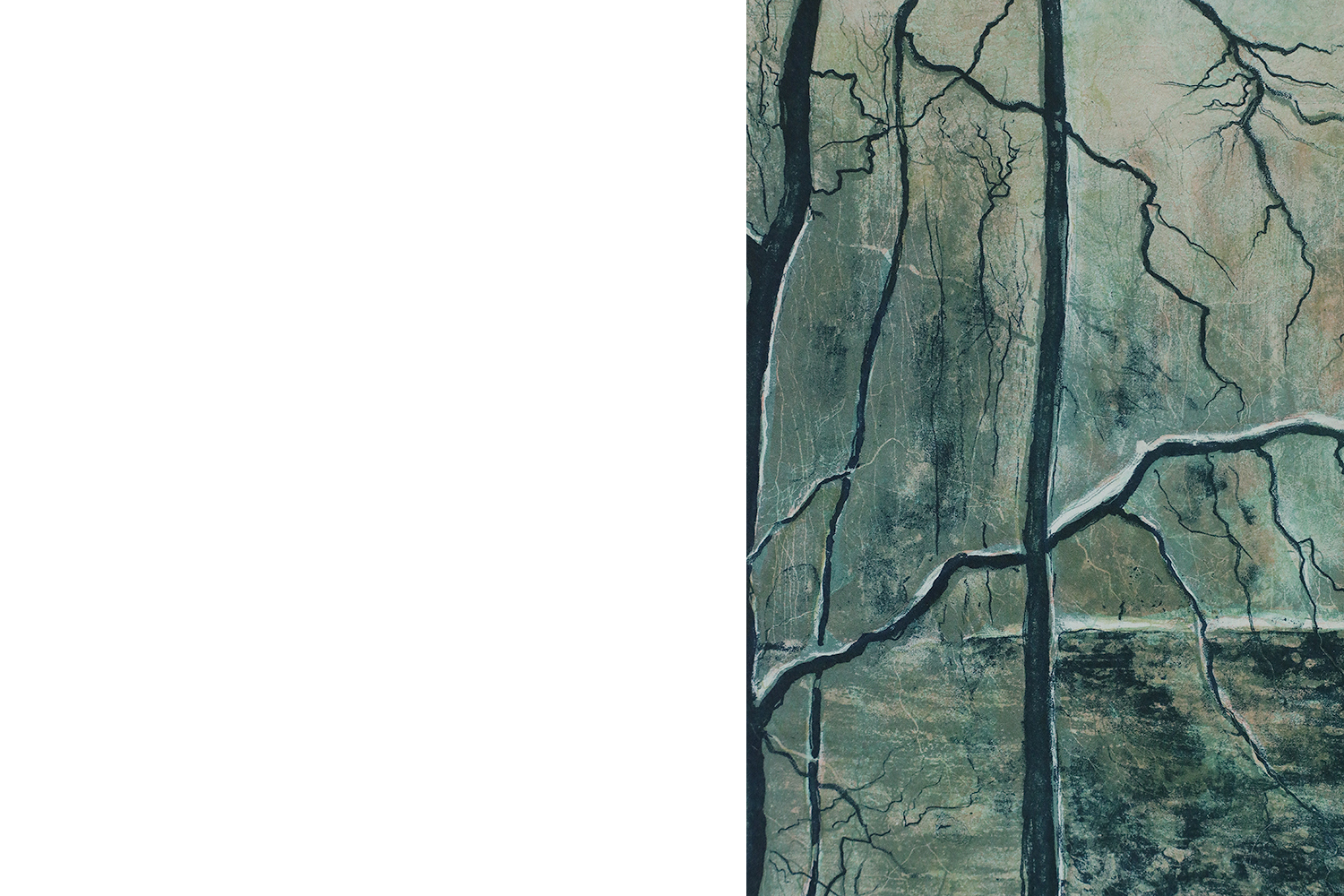 Bernard Gantner, Lac Hivernal Aux Voges, Lithograph on Woven Paper, 1970s