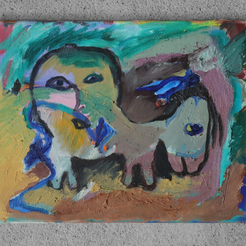 Lennart Lilja, Oil on Canvas, 1950s