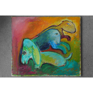 Lennart Lilja, Oil on Canvas, 1950s