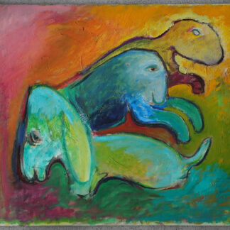 Lennart Lilja, Oil on Canvas, 1950s