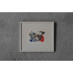 Paul Holsby, Color Lithograph, 1962, Framed