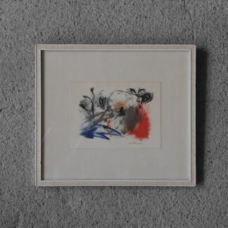 Paul Holsby, Color Lithograph, 1962, Framed