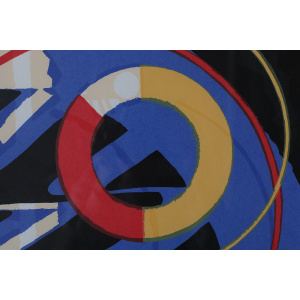 Knut Grane, Manhattan Swing, Color Lithograph, 1990, Framed