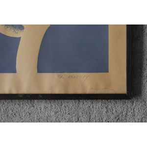 Olle Kåks, Composition, Lithography, 1974, Framed