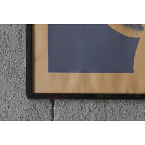 Olle Kåks, Composition, Lithography, 1974, Framed