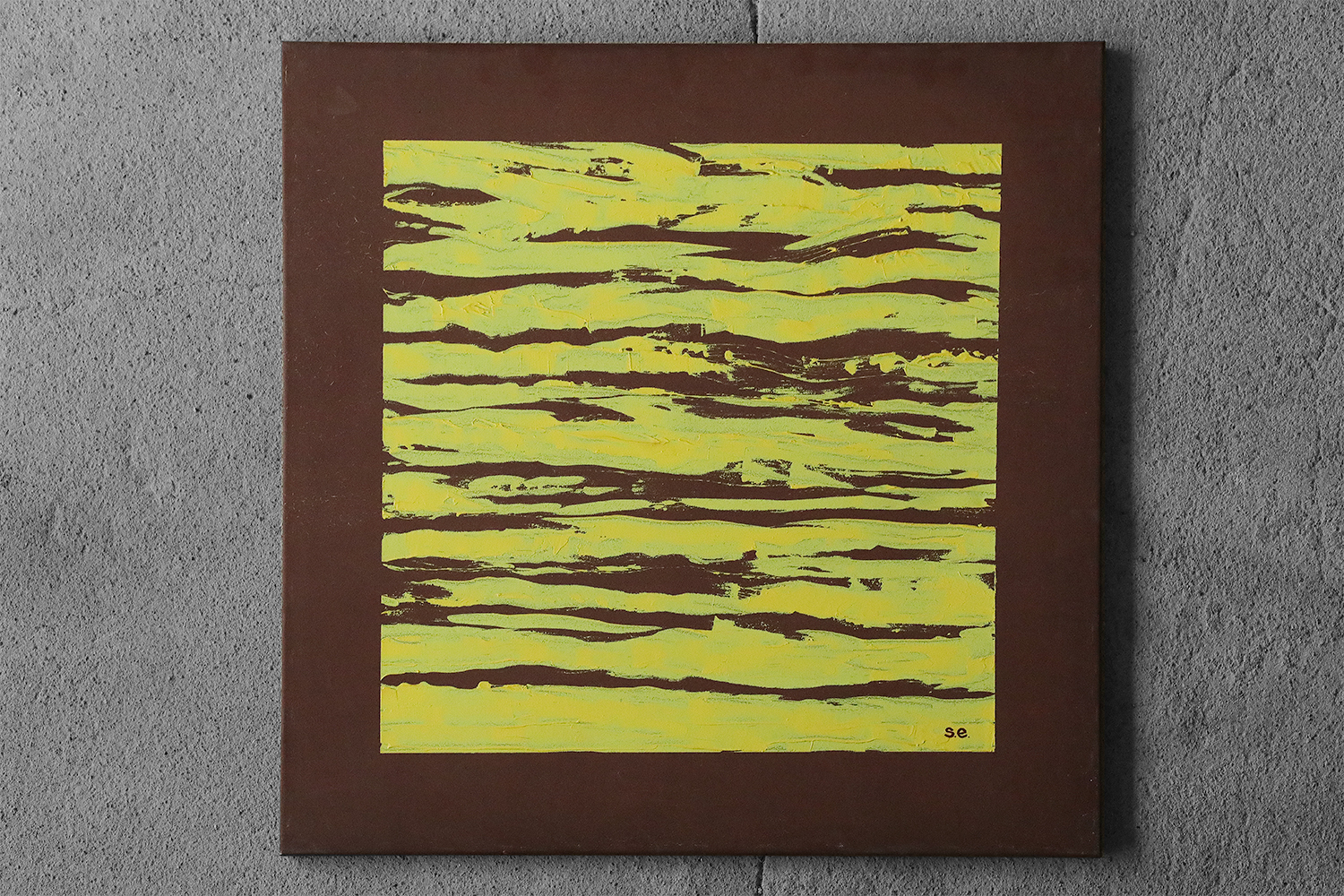 Ewa Söderström, Fyra årstiderna, Series of 4 Oil Paintings on Canvas