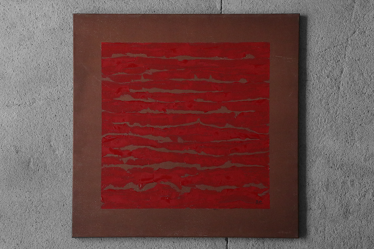 Ewa Söderström, Fyra årstiderna, Series of 4 Oil Paintings on Canvas