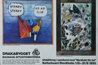 Poster from the Nordiskt 60-tal exhibition at Kulturhuset Stockholm, 1990 - Image 2