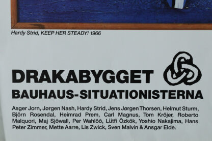 Poster from the Nordiskt 60-tal exhibition at Kulturhuset Stockholm, 1990 - Image 6