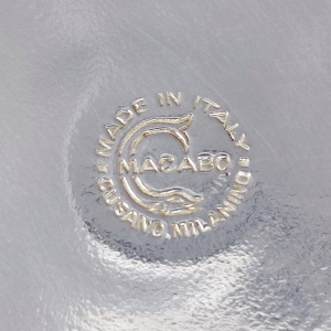 1960s Stunning ice bucket in stainless steel by Aldo Tura for Macabo