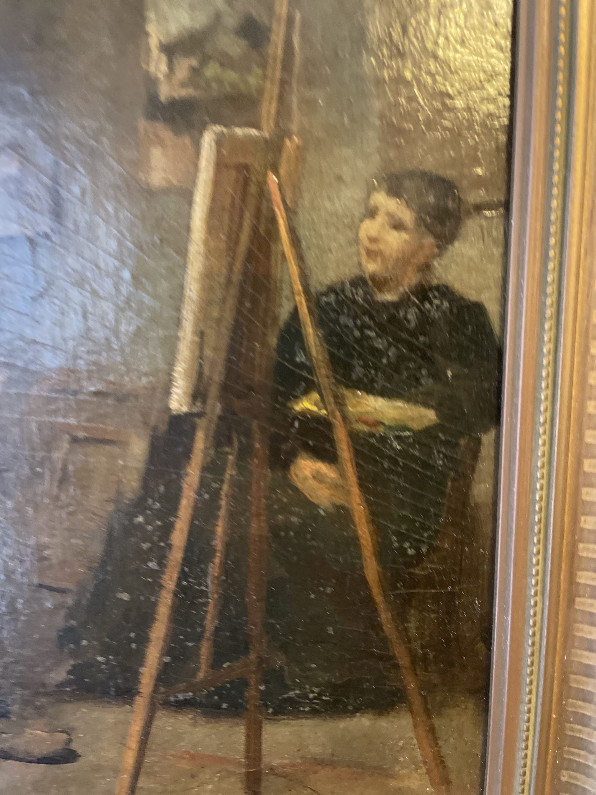 19th Century Interior Of A Woman’s Artist Studio