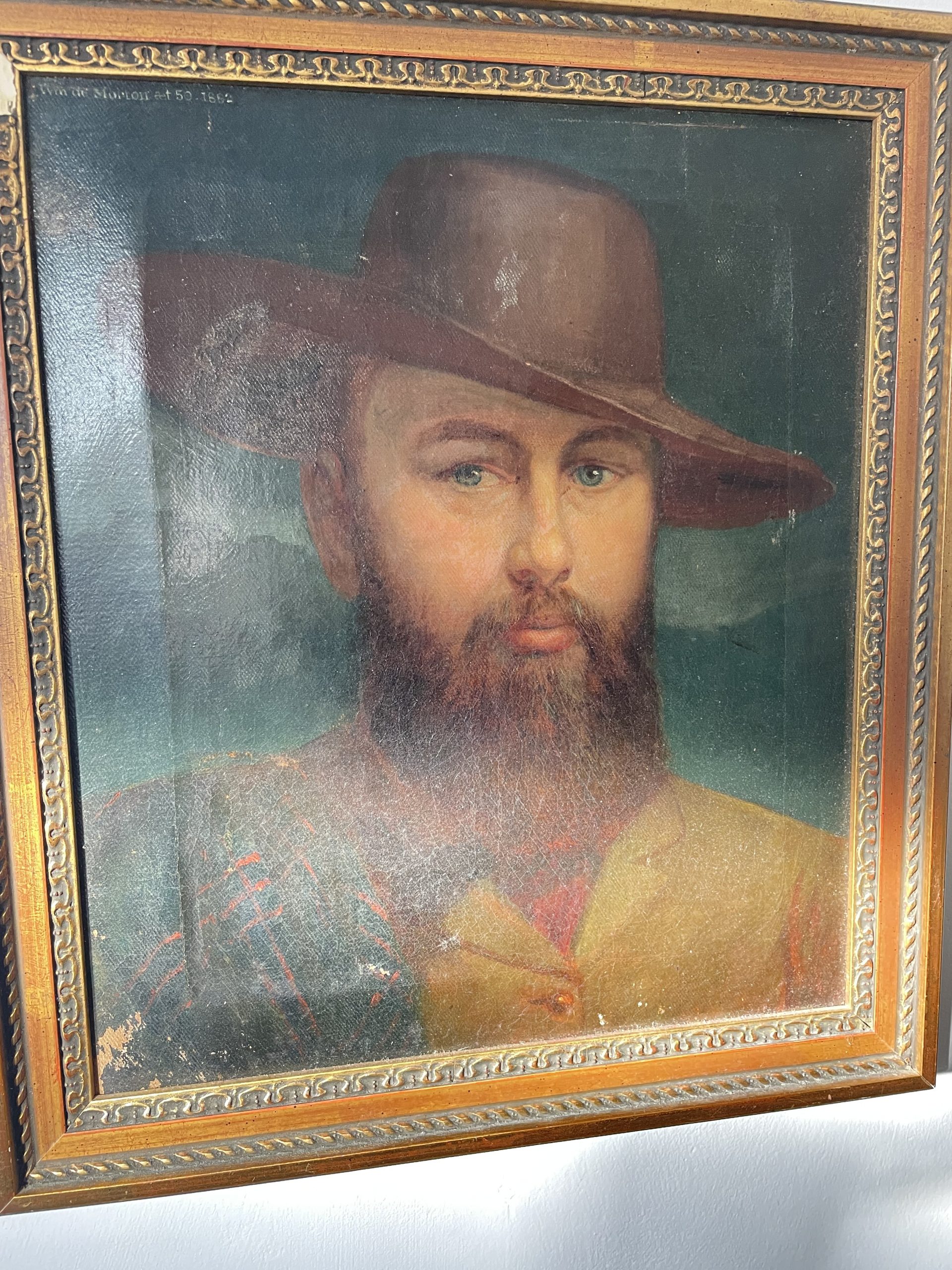 19th century portrait of William Morton Civil engineer