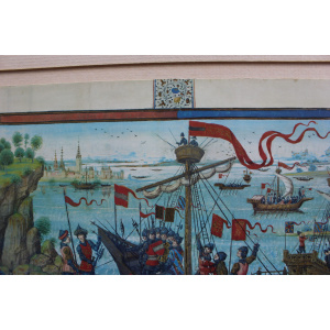 Vintage Medieval Print 1st Crusade