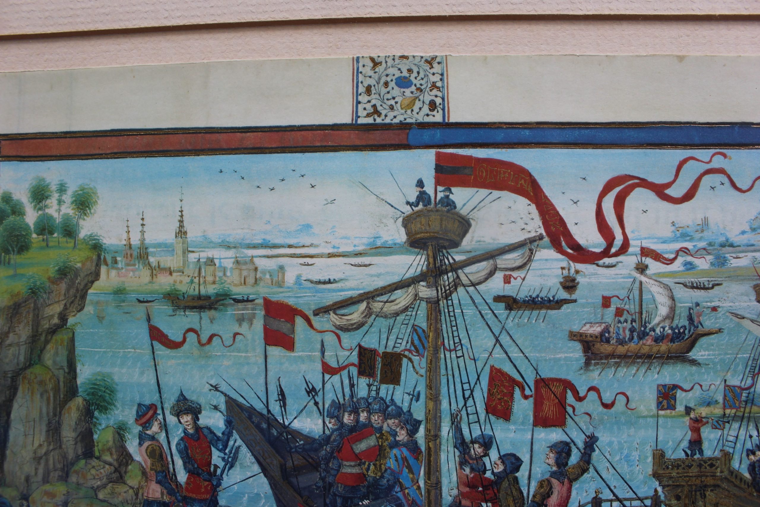 Vintage Medieval Print 1st Crusade