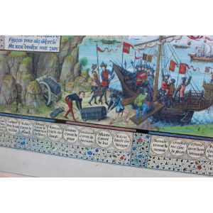 Vintage Medieval Print 1st Crusade