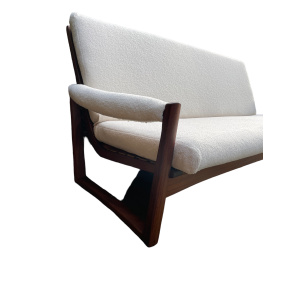 Midcentury Guy Rogers Virginia Teak Sofa