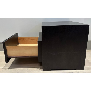 Contemporary Oak Custom Made Bedside Tables, 1990s