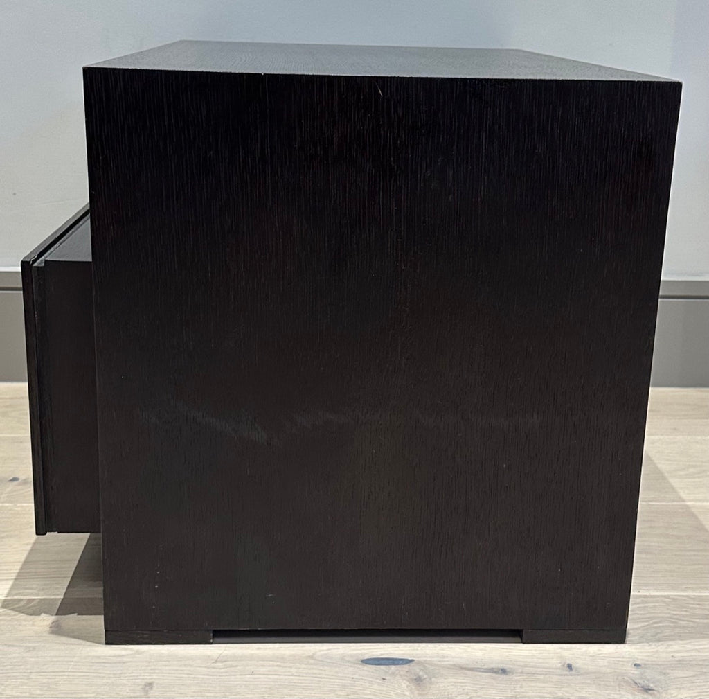 Contemporary Oak Custom Made Bedside Tables, 1990s