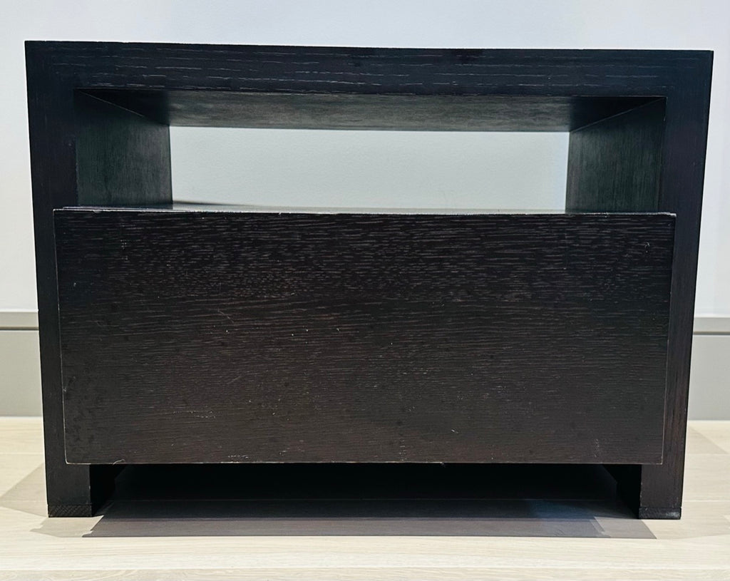 Contemporary Oak Custom Made Bedside Tables, 1990s