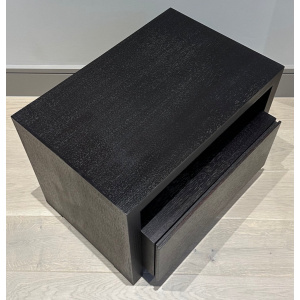 Contemporary Oak Custom Made Bedside Tables, 1990s