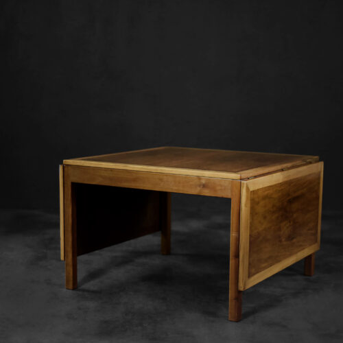 Vintage Modern Danish Teak Drop-Leaf Coffee Table Model 5362 by Børge Mogensen for Fredericia Stolefabrik, 1960s