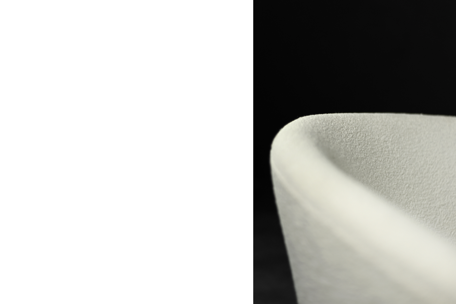 Low Mid-Century Scandinavian Modern Oak & Fabric Armchair with Rounded Backrest, 1960s