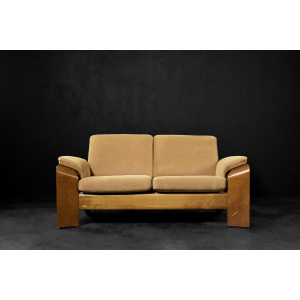 Mid-Century Norwegian Modern Two-Seater Sofa Stressless Pegasus Low Back Loveseat from Ekornes