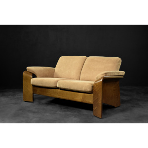 Mid-Century Norwegian Modern Two-Seater Sofa Stressless Pegasus Low Back Loveseat from Ekornes