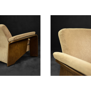 Mid-Century Norwegian Modern Two-Seater Sofa Stressless Pegasus Low Back Loveseat from Ekornes