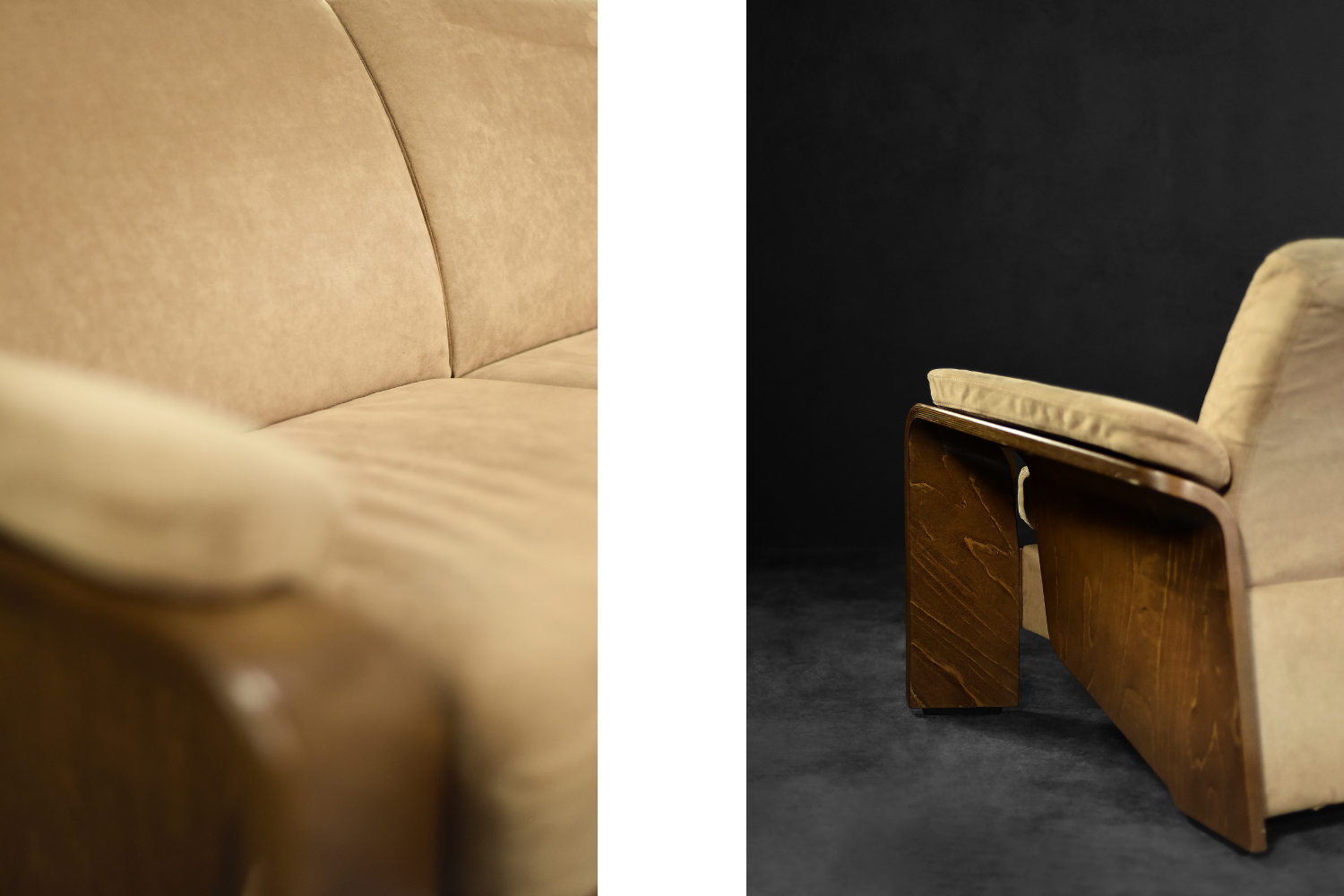 Mid-Century Norwegian Modern Two-Seater Sofa Stressless Pegasus Low Back Loveseat from Ekornes